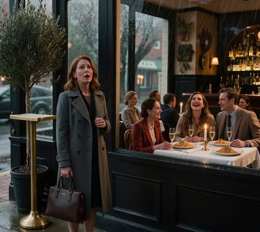 My daughter canceled our dinner that morning, but when I walked into a small bistro outside Hartford alone, I saw the candlelit table she never meant for me to find