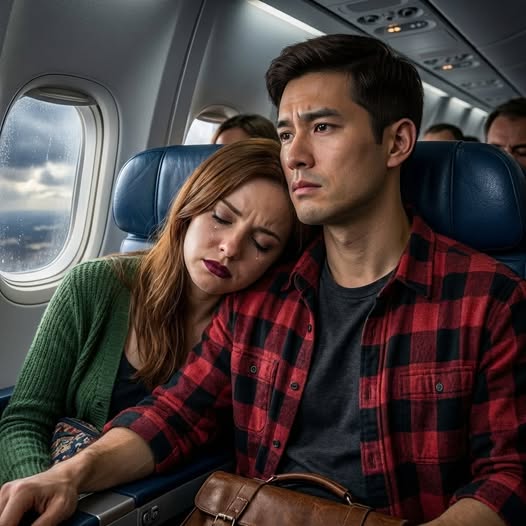 CEO Accidentally Slept on a Single Dad’s Shoulder — What Happened Mid Flight Left Her Speechless
