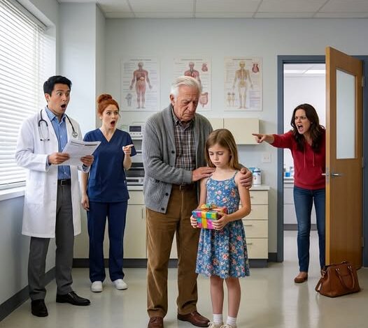 I Drove To My Son’s House To Drop Off A Birthday Gift. My Granddaughter Pulled Me Close And Whispered: “Grandpa, Can You Ask Mom To Stop Putting Things In My Juice?” I Rushed Her To The Doctor. When The Results Came Back, The Doctor Went Silent.