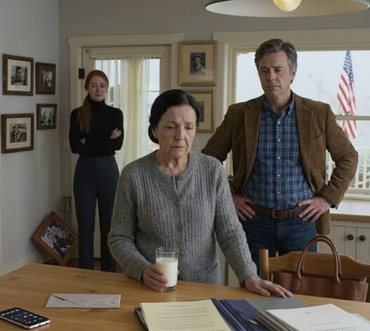 My son said, “Don’t expect me to take care of you in old age. I have my own life and family, and old women are always such a burden.” I said nothing. I simply nodded and quietly changed my will. The next morning, he stormed into my house, and what was meant to happen finally did.