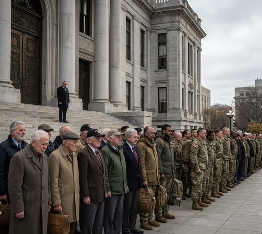 He publicly mocked and humiliated a decorated veteran during a Memorial Day event, thinking there would be no consequences. Within minutes, hundreds of veterans arrived, turning the moment into a powerful show of unity and accountability.
