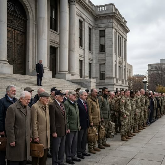 He publicly mocked and humiliated a decorated veteran during a Memorial Day event, thinking there would be no consequences. Within minutes, hundreds of veterans arrived, turning the moment into a powerful show of unity and accountability.