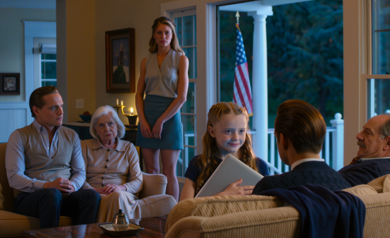 My mother-in-law demanded that my 9-year-old daughter hand over her $1,600 MacBook to her cousin as a “gift.” Then she looked straight at her and said, “If you don’t know how to share, then maybe you shouldn’t call me Grandma anymore.” That was when my husband finally stood up. The whole room nearly fell silent as his parents’ expressions suddenly changed…