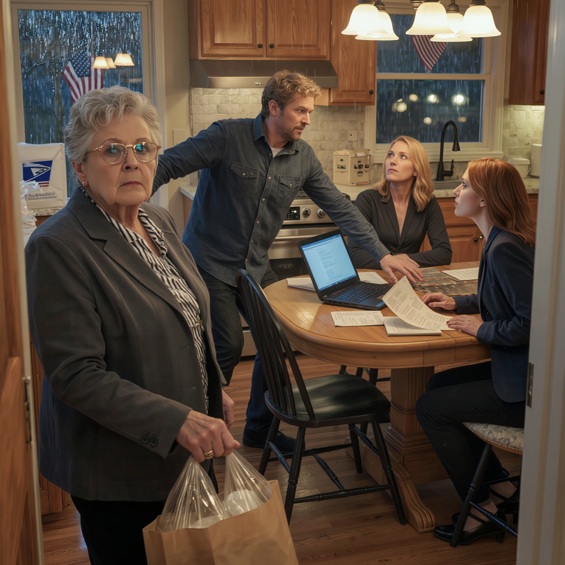 Sønnen min sa kaldt: «Fra og med i dag må du betale husleie.» Kona hans nikket til og med samtykkende og sa at ingenting er gratis – ikke engang for meg. Men de ante ikke at dette huset faktisk var «beskyttet» av mannen min, og med én liten feil kunne de miste alt. – Nyheter