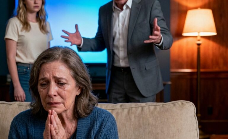 I was watching television in the living room when my son-in-law walked in, turned it off, and said to me: “Go to your room, old lady. This living room is mine now.” My daughter looked away. I took my keys and left. The next day, a man in a suit rang the doorbell.