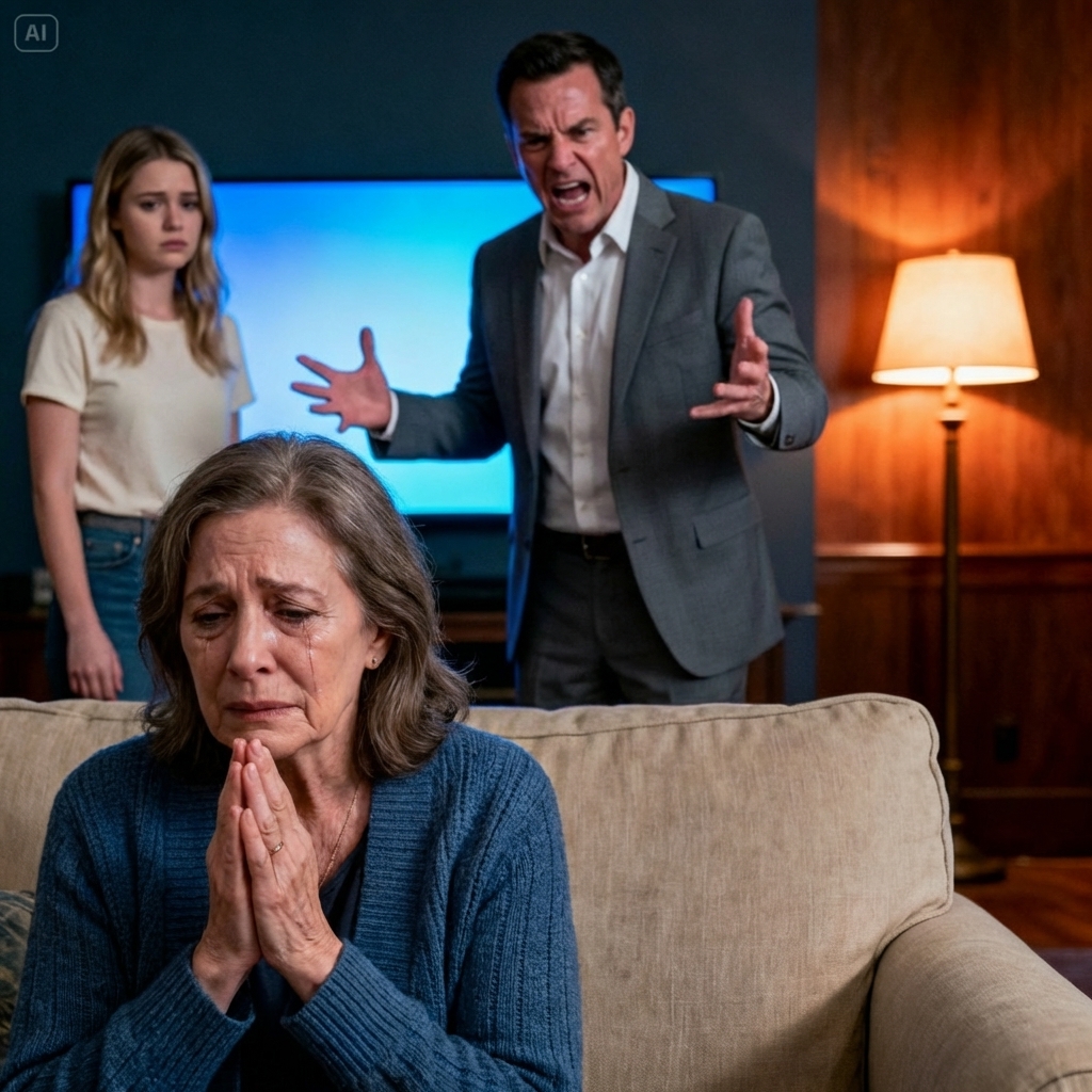 I was watching television in the living room when my son-in-law walked in, turned it off, and said to me: “Go to your room, old lady. This living room is mine now.” My daughter looked away. I took my keys and left. The next day, a man in a suit rang the doorbell.