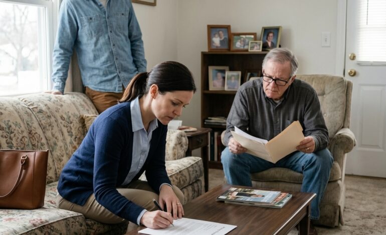 My parents walked into my new home three days after my wedding and handed me a contract demanding I sign over the house I had bought with overtime shifts, telling me “you owe this family” because my brother needed a place to get back on his feet—like I was just a tool for their convenience. They thought I would give in, like I always had, but this time I didn’t argue. I signed the papers, smiled, and watched them leave, believing they had won—until that night, when Daniel and I packed everything that mattered into his truck, and by sunrise, the house was empty, with only one envelope on the counter for Jason, containing four words that would change everything for him…