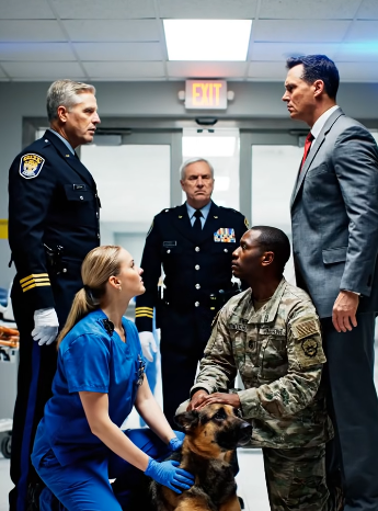 “They Fired a Rookie Nurse for Helping an Injured Military K9—Then a Navy Admiral Walked Into the ER… and Everything Changed”