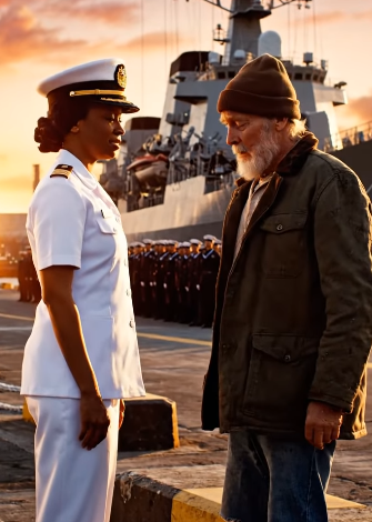 A Homeless Veteran Came Quietly to Watch His Son Graduate—Until a Navy Admiral Saw the Tattoo on His Arm