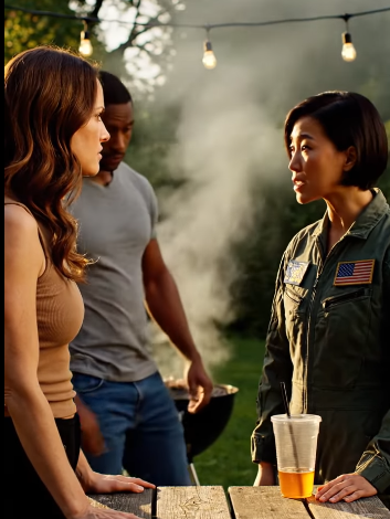 My Sister Mocked Me at the BBQ — Until Her SEAL Husband Heard My Call Sign: “Apologize. NOW.”