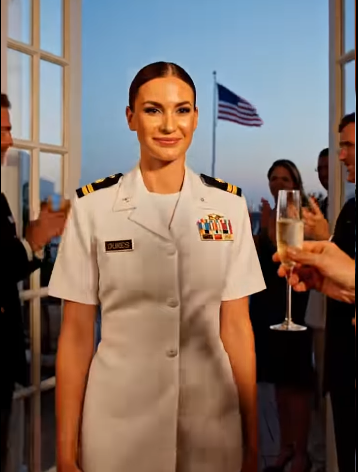 My Father, the Admiral, Toasted My Stepmom’s Daughter as “Commander” — Until I Walked In Wearing the Rank I Earned