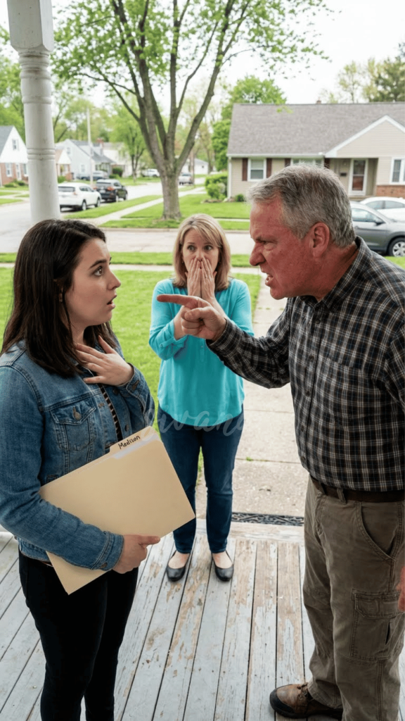 At a family BBQ, my dad joked loudly, “Time for you to start paying rent or move out.” The very next day, when I settled into my own new house, they absolutely lost it, because…