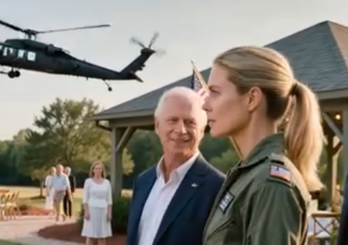 Faren min smilte lurt over turen min – helt til et helikopter landet rett foran ham – nyheter