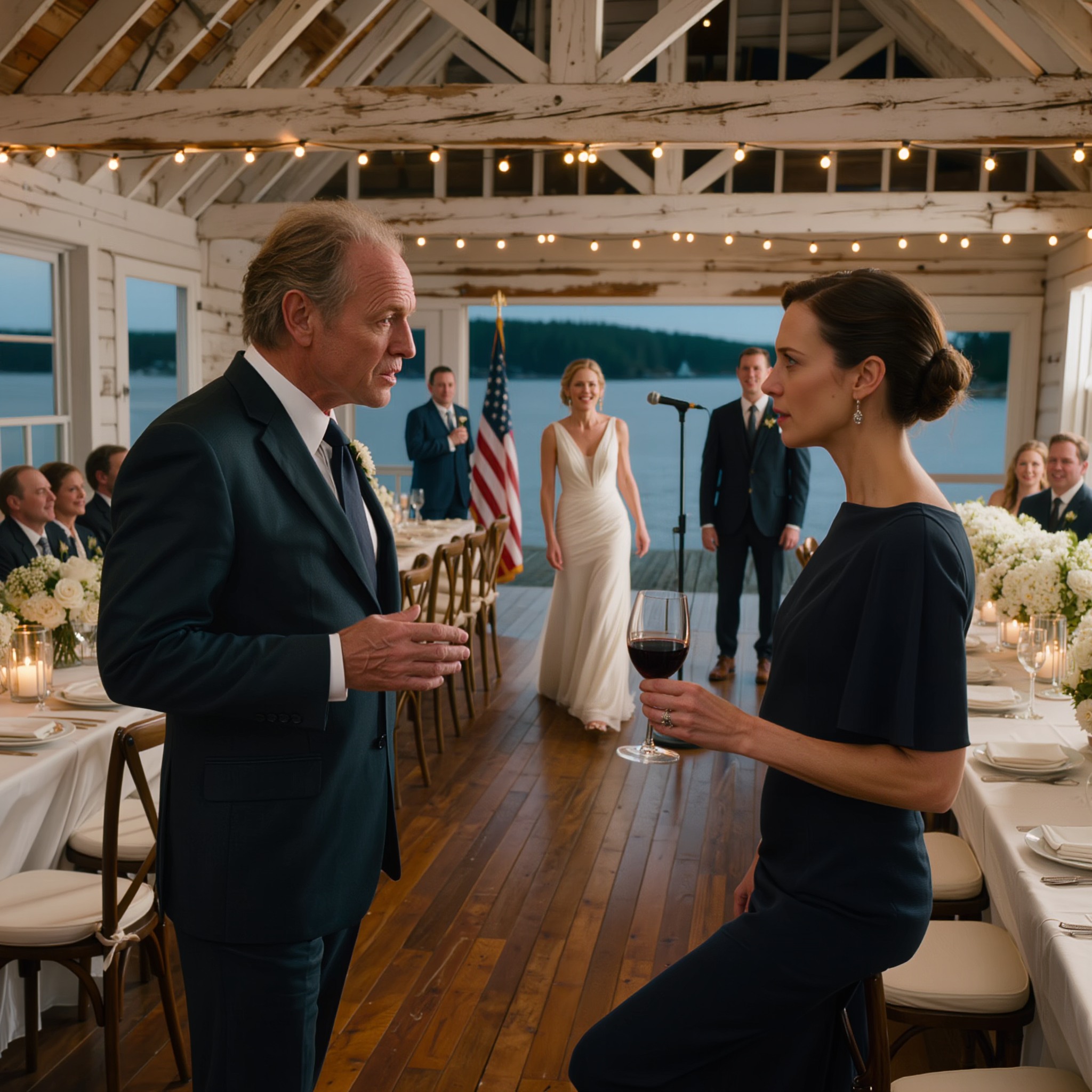 Sytten år etter at faren min sendte meg ut i en regnfull natt, så jeg ham igjen i brorens bryllup på Maine-kysten. – Nyheter
