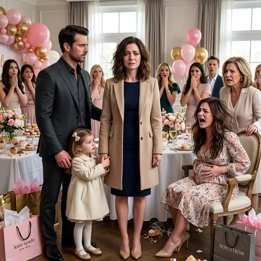 På søsterens babyshower gjorde hun narr av meg for å være «blakk» — så kom en mann inn med et barn og sa at han var mannen min. Rommet ble stille. – Royals
