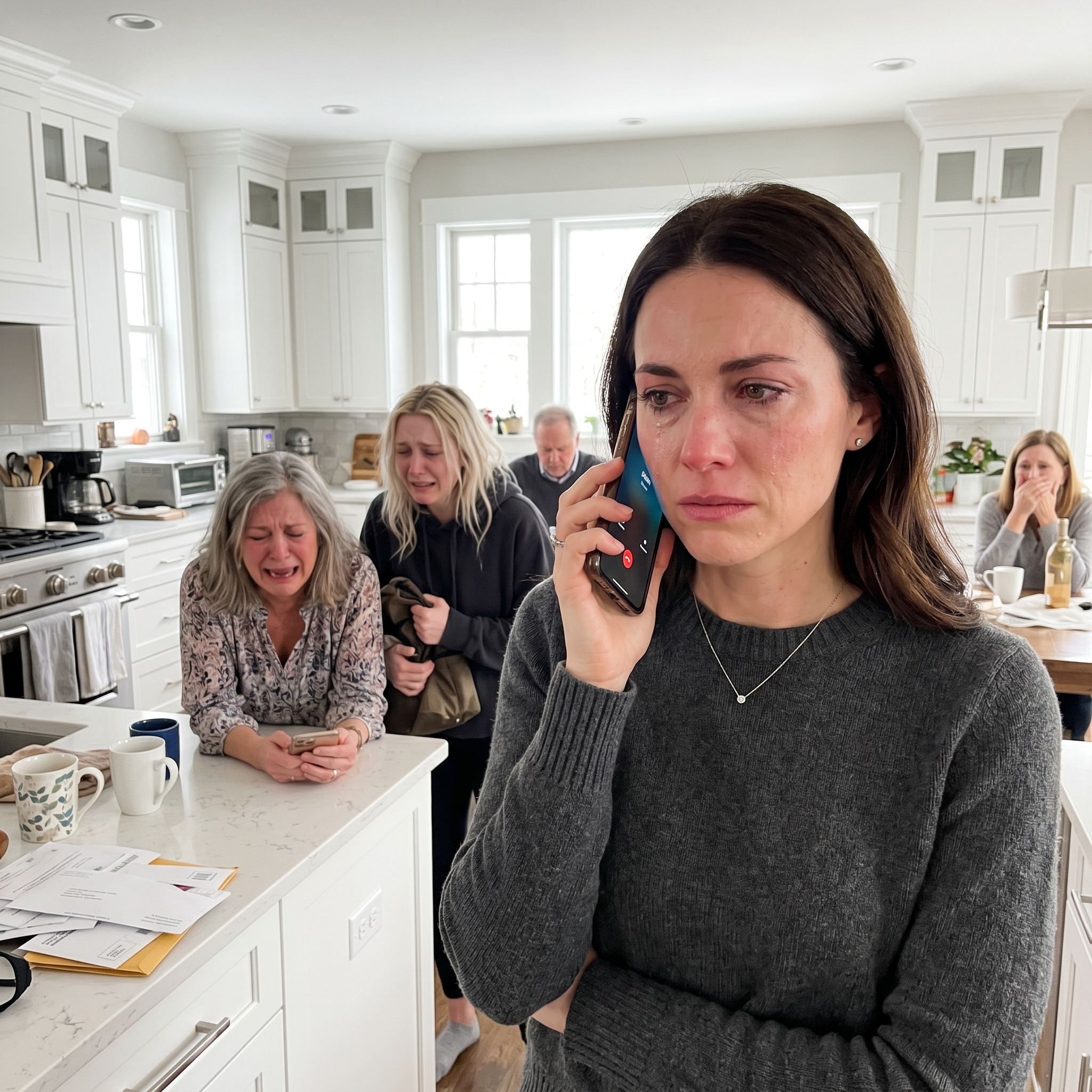 Jeg spurte hvorfor jeg ikke var invitert til søsterens babyshower. Moren min så meg opp og ned og sa: «Du ville gjort oss flau.» Søsteren min sa ingenting. Seks dager senere ringte mamma meg gråtende: «Søsteren din trenger 15 000 dollar i kveld.» Jeg lot henne fullføre… så sa jeg fire ord.