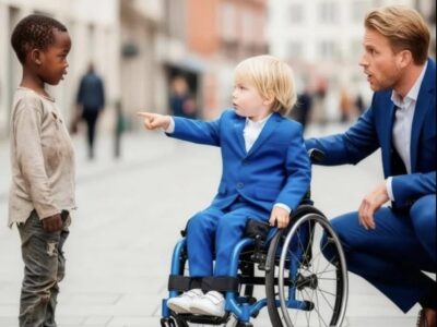 “Isä, tuo poika paransi luuni…” sanoi miljonäärin poika, kunnes…
